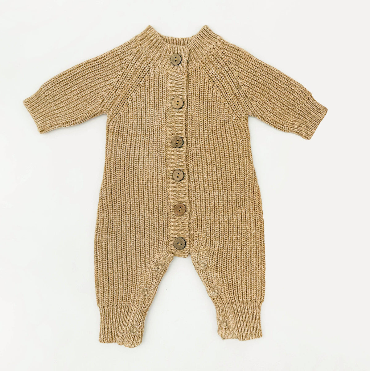 Cotton knitted Jumper Meko: Pine / Newborn