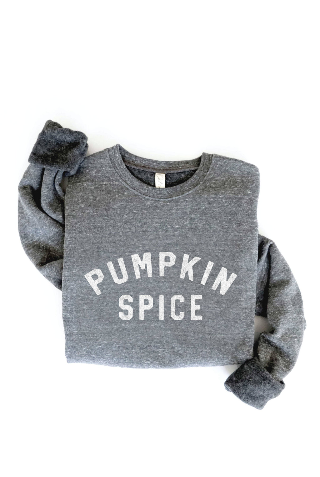PUMPKIN SPICE Graphic Sweatshirt: AUTUMN LEAF / S