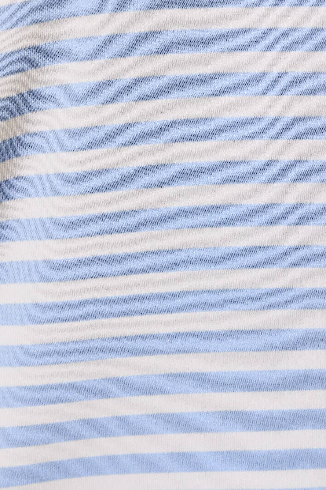 MID RISE SKORT: BROWN-WHITE STRIPE / S