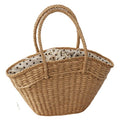 SUMMER WOVEN CASUAL STRAW TOTE