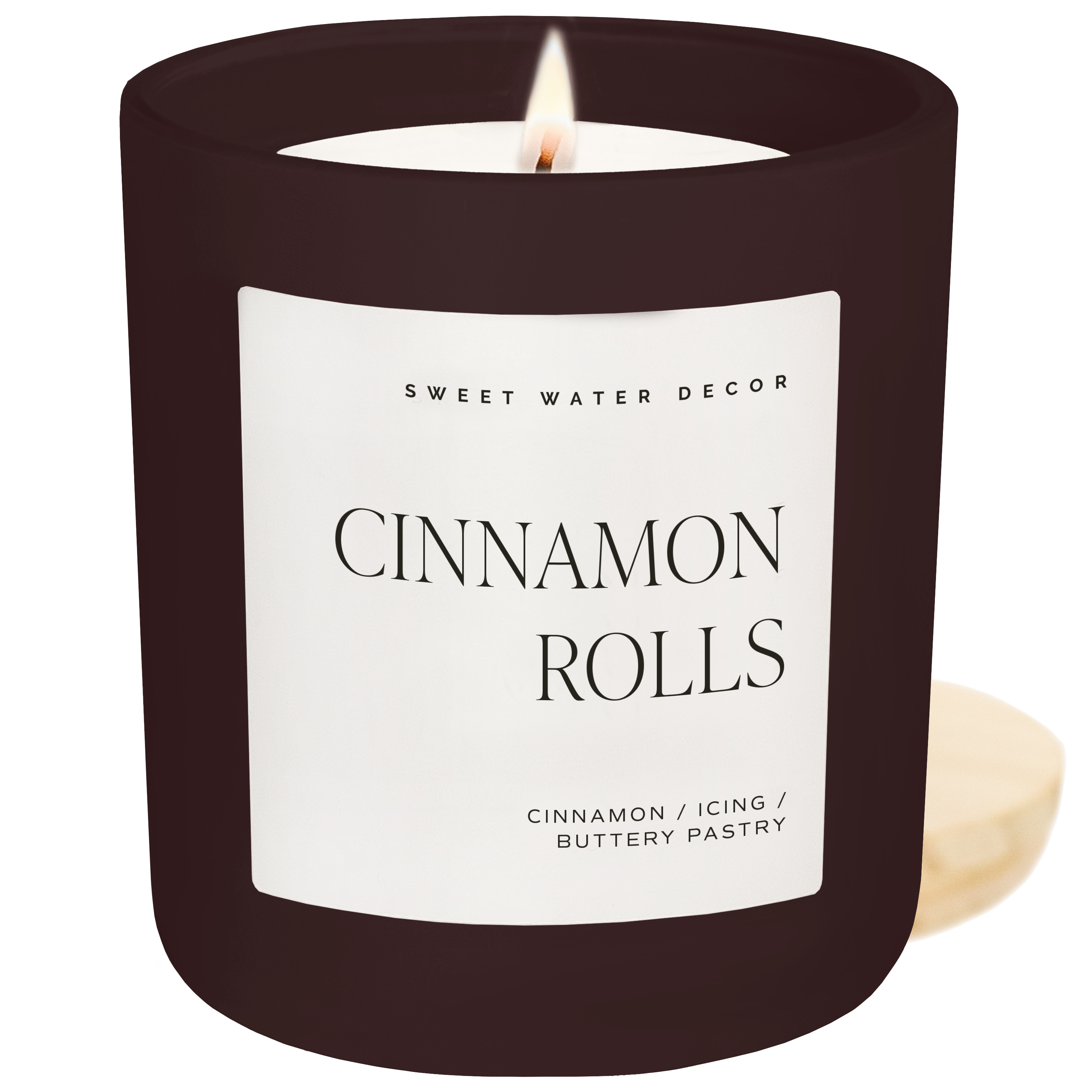 *NEW* Cinnamon Rolls 15 oz Soy Candle Matte Jar - Fall Decor