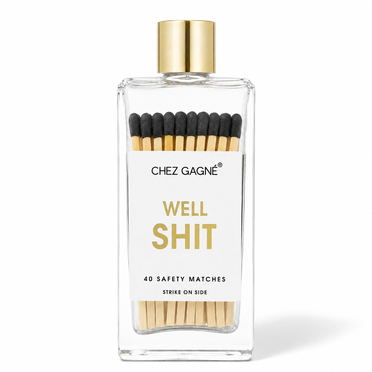 Well, Shit - Glass Bottle Matches