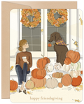 Friendsgiving Thanksgiving Card