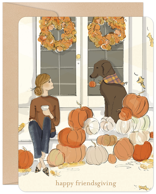 Friendsgiving Thanksgiving Card