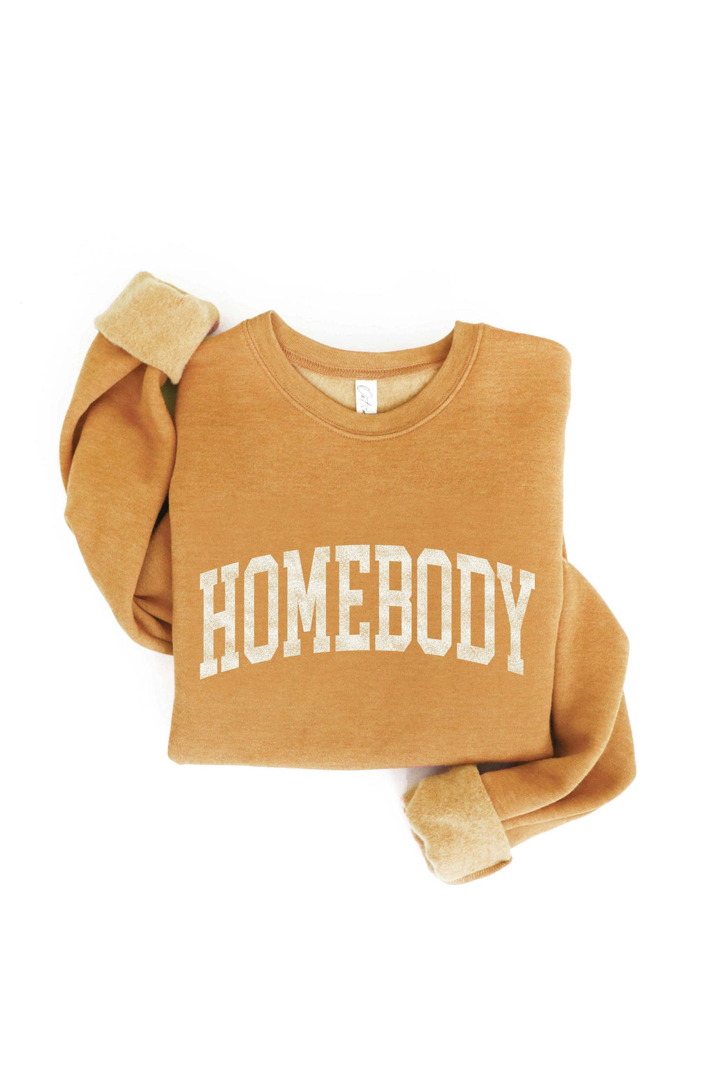 HOMEBODY Graphic Sweatshirt: ROSE / L
