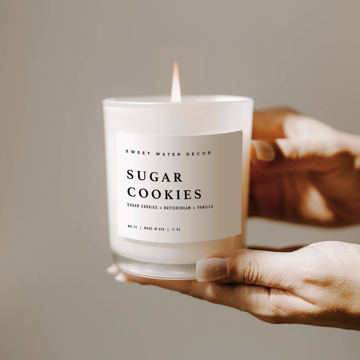 Sugar Cookies 11 oz Soy Candle - Christmas Decor & Gifts