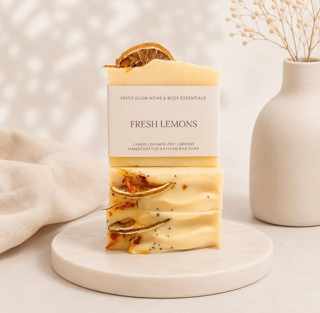 Fresh Lemons - Handcrafted Artisan Soap Bar