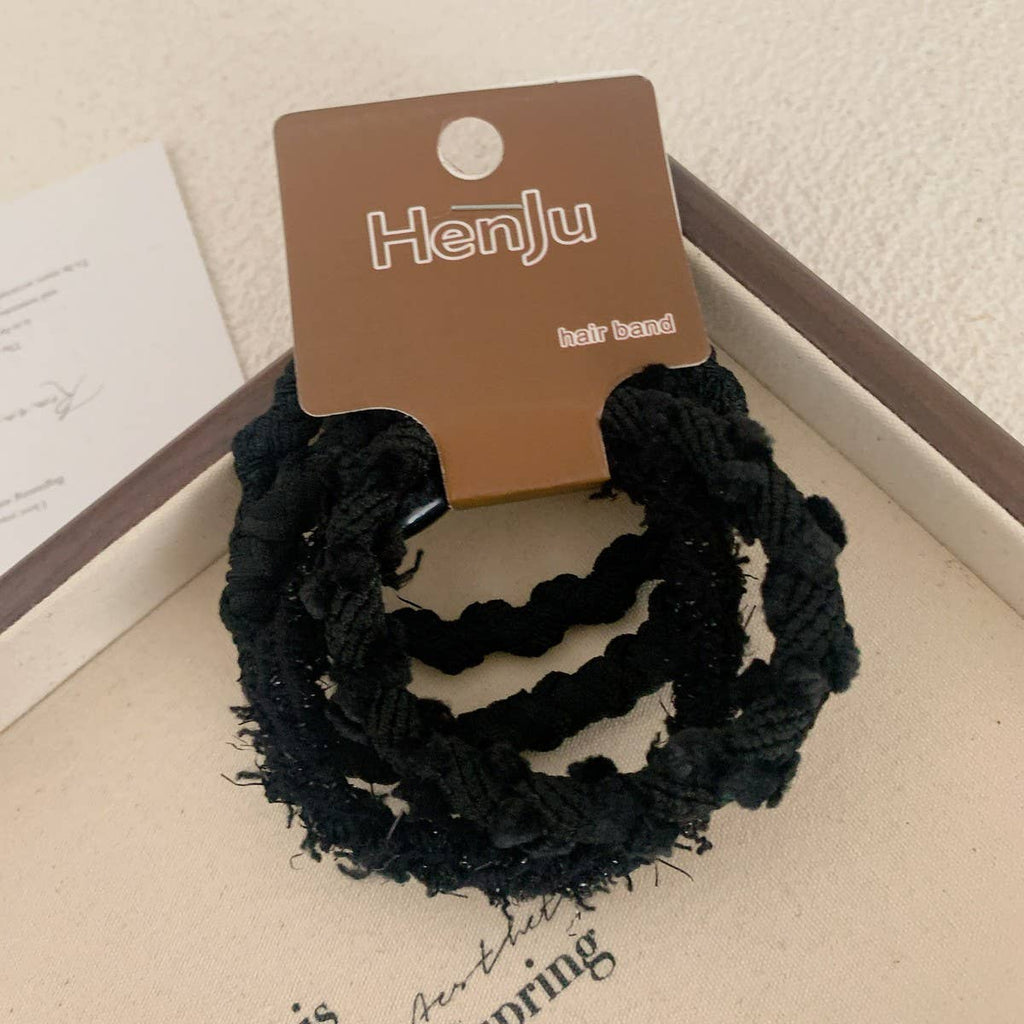 SOFT, ELASTIC AND SIMPLE HAIR TIES