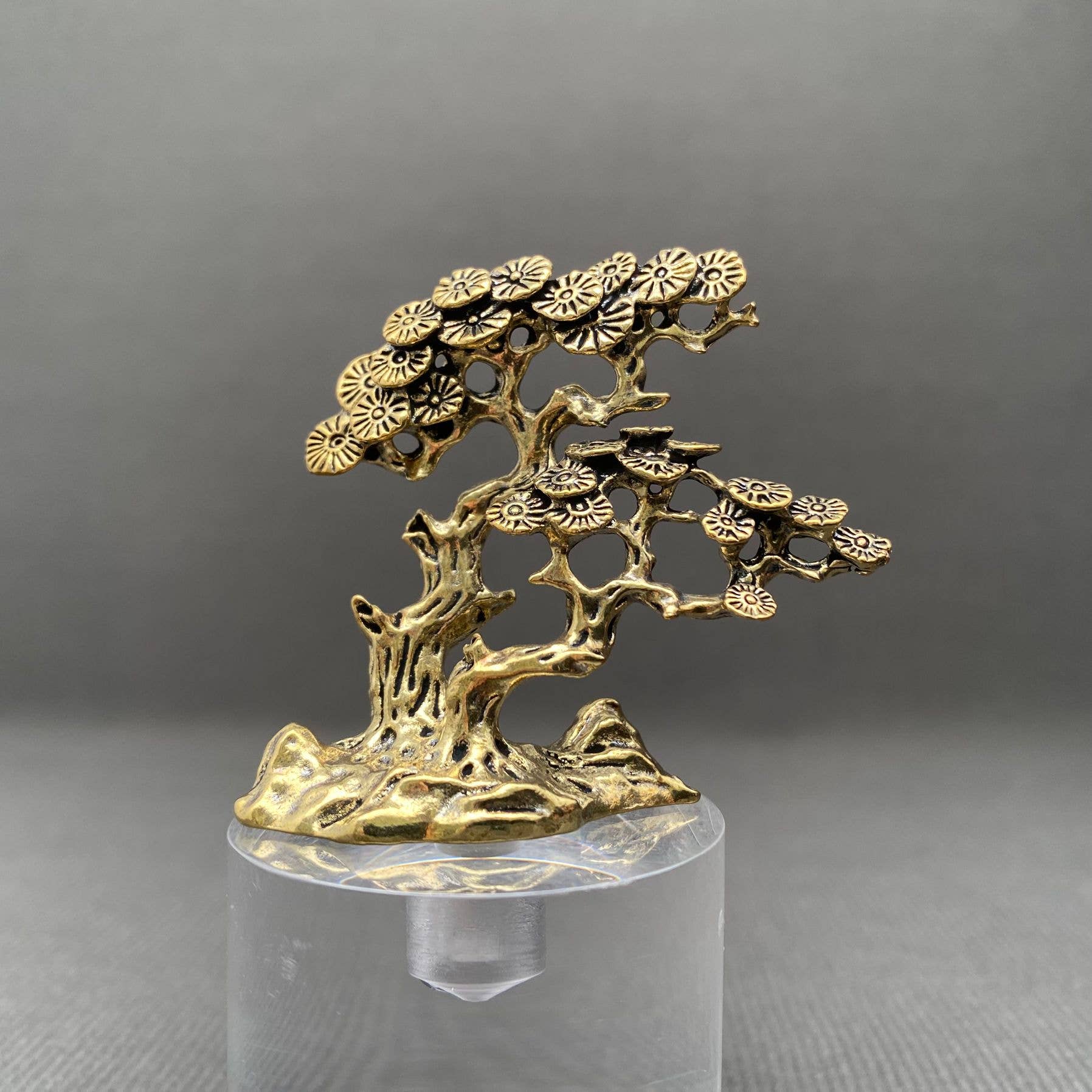 Brass Plum Blossom Tree