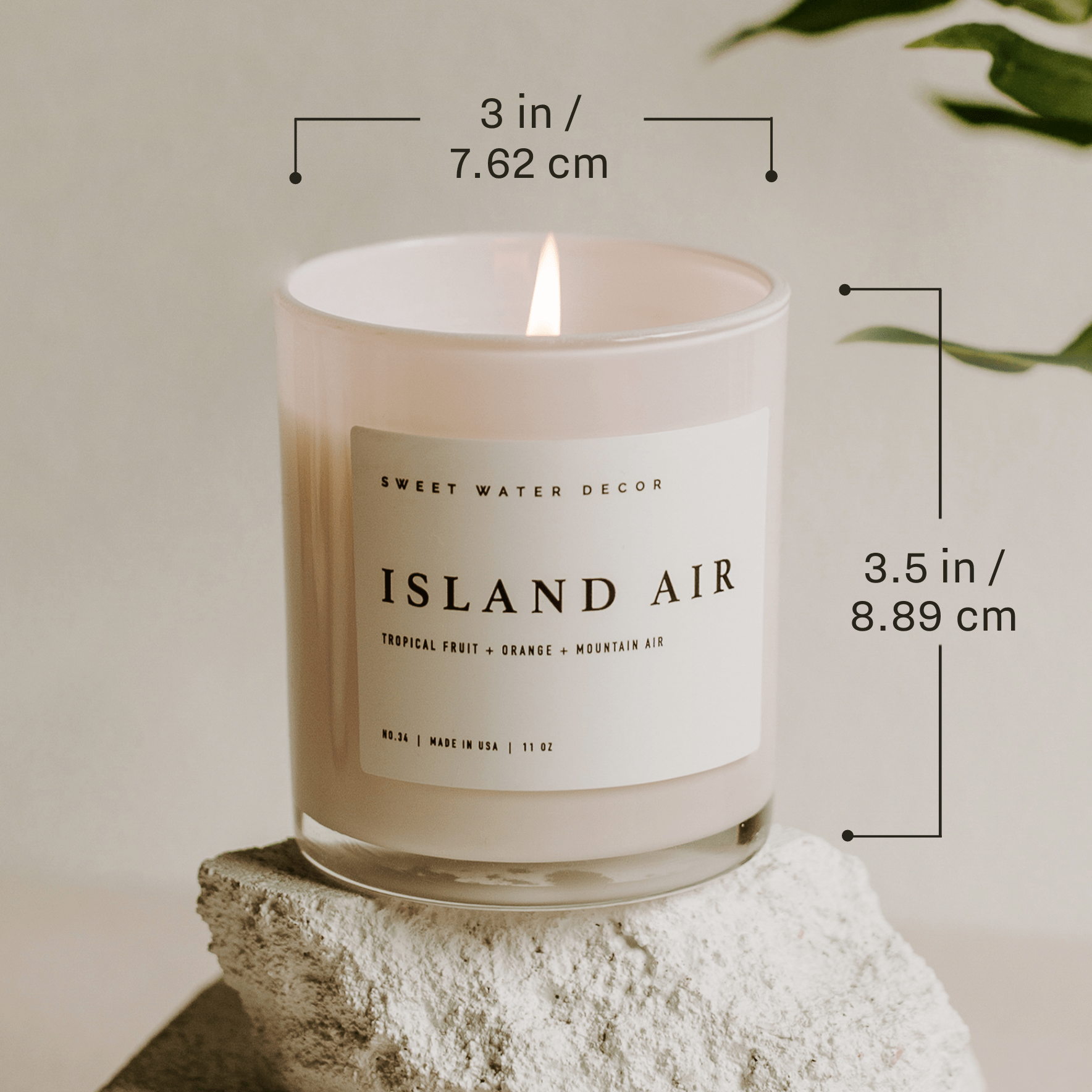 *NEW* White Tea and Jasmine 11 oz Soy Candle - Home Decor