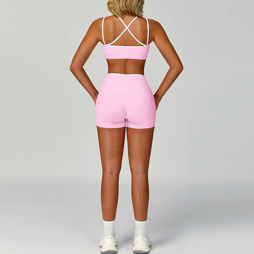 Sports Bra and Short Set