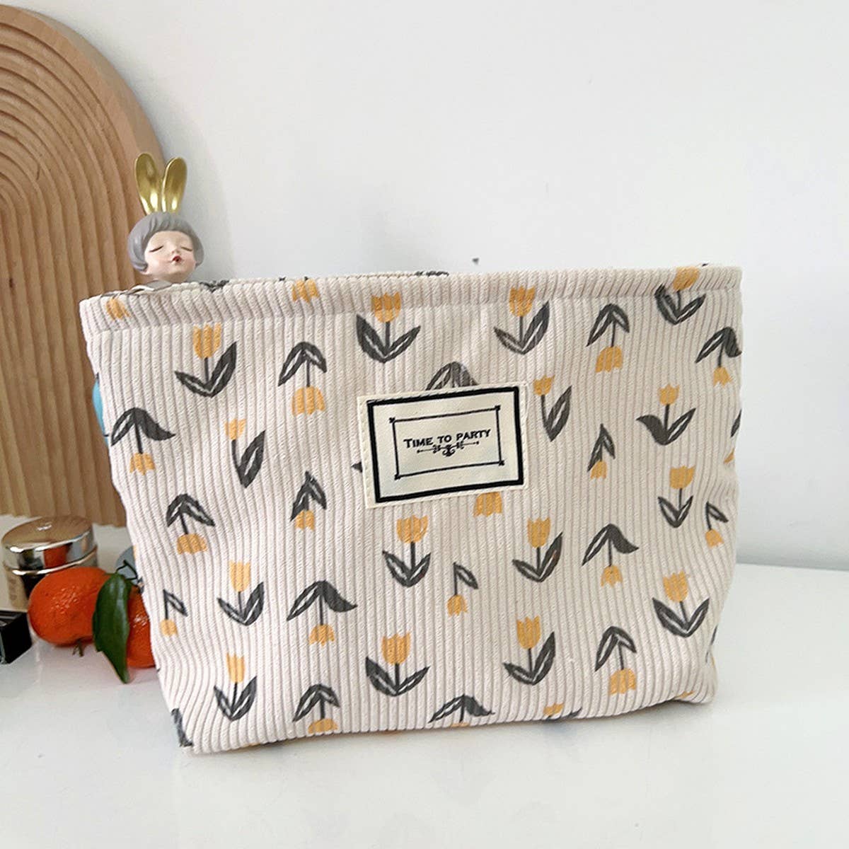 PORTABLE TRAVEL STORAGE BAG MAKEUP BAG_CWAB1223: Purple / (OS) 2