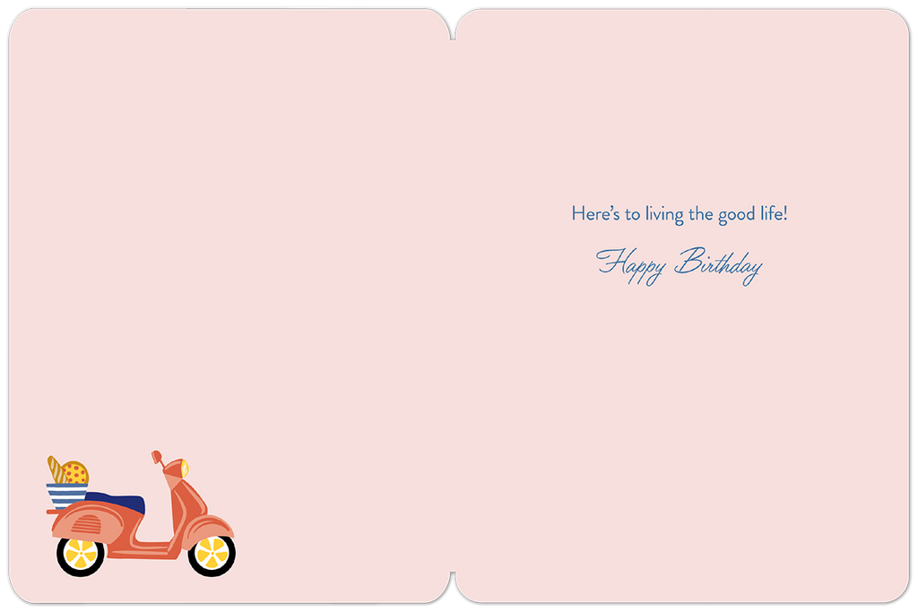 La Dolce Vita Birthday Card