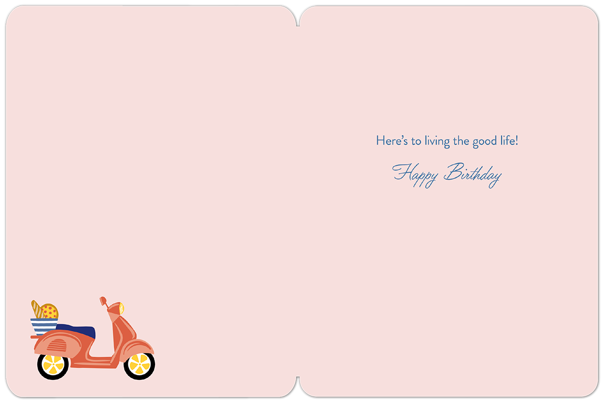 La Dolce Vita Birthday Card