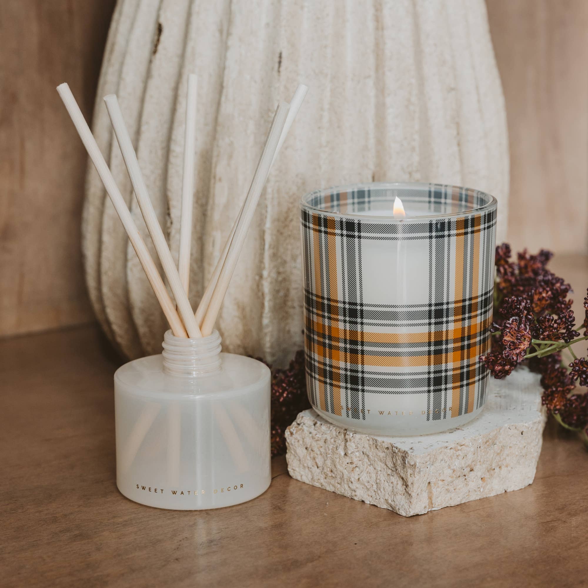 *NEW* Hello Fall 12 oz Boxed Soy Candle - Fall Decor & Gifts