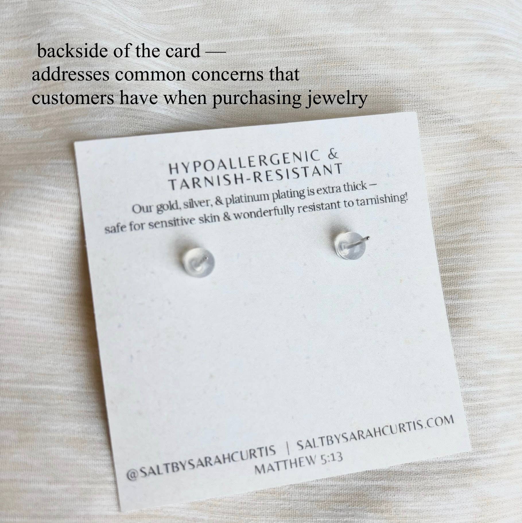 SEASHELL STUDS