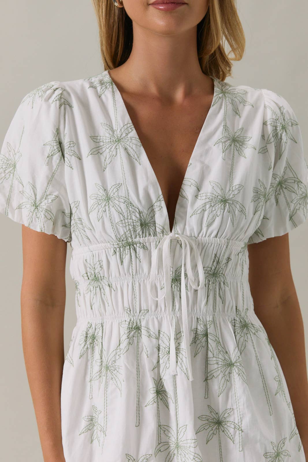 Palm Breeze Bubble Dress