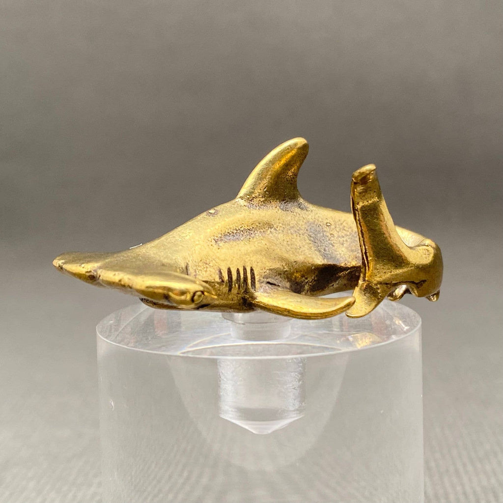 Brass Hammerhead Shark
