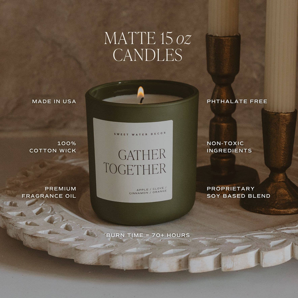 *NEW* Gather Together 15 oz Soy Candle - Fall Decor & Gifts