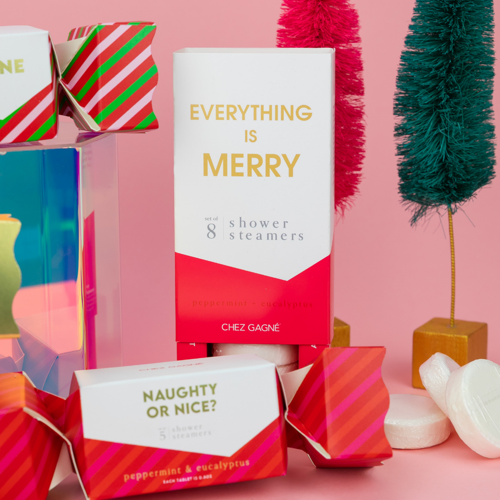 Everything is Merry - Shower Steamers - Funny Holiday Gift