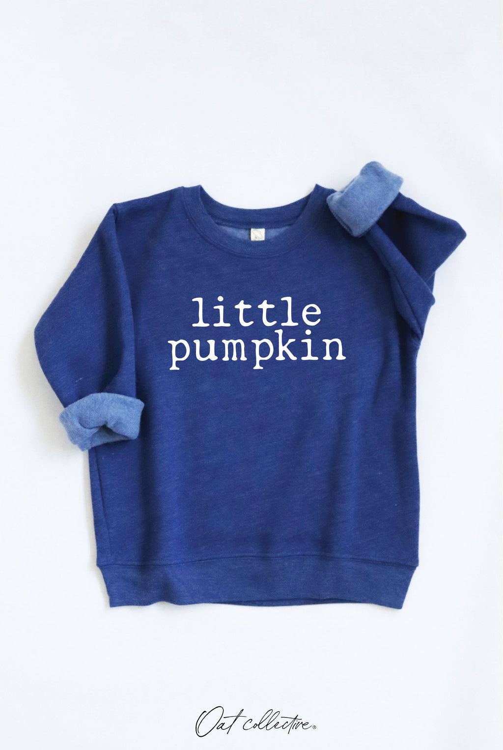 LITTLE PUMPKIN Toddler Graphic Sweatshirt: AUTUMN LEAF / 5T