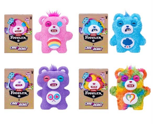 Zuru Fuggler Plush Care Bear - Assorted