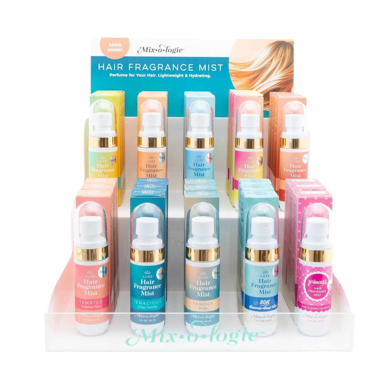 Hair Fragrance Mist Pre-Pack: White