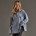 Blue Spruce Soft Button Up