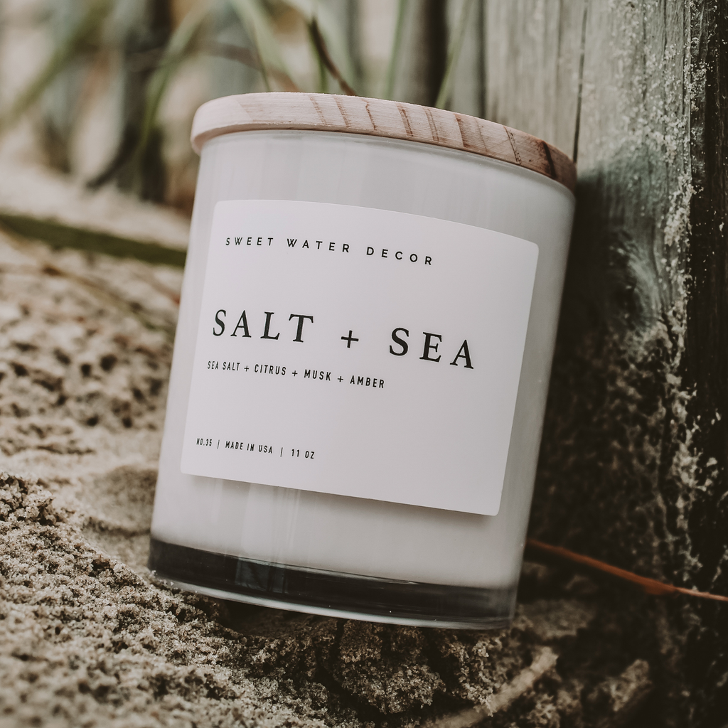 Salt and Sea Candle