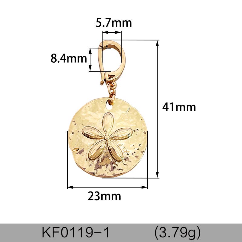 Golden Tide Bikini Charm