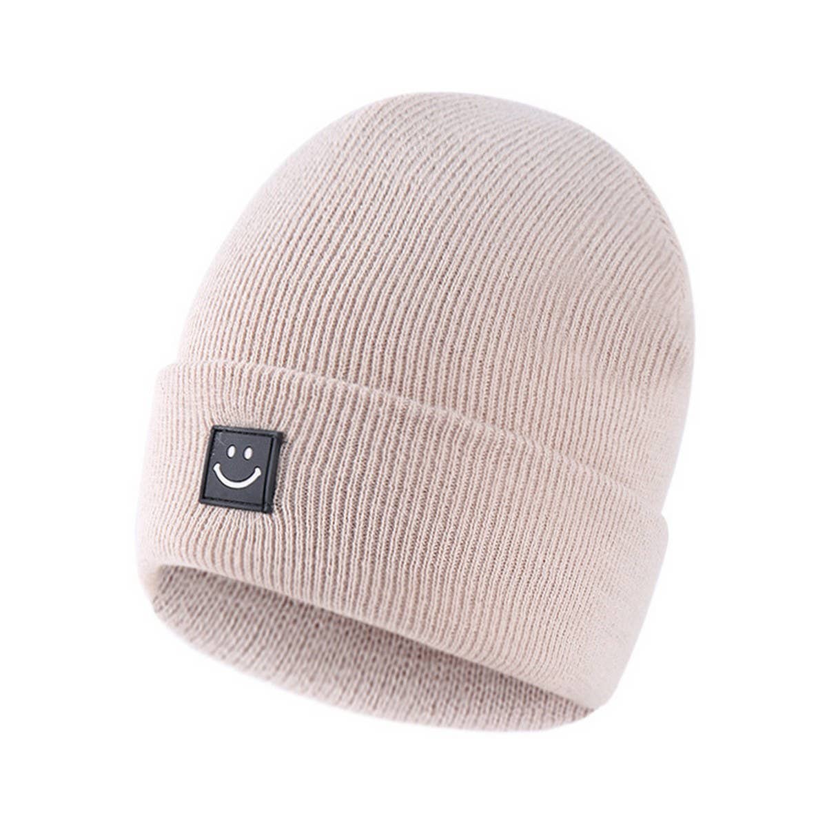Little Joy Smiley Knit Beanie