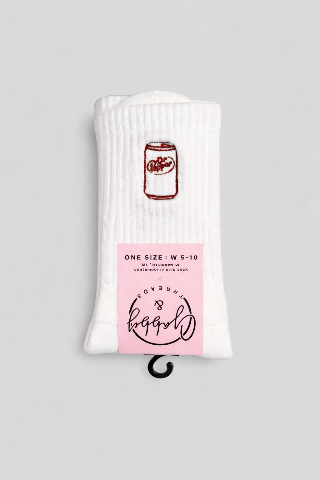 Dr. Pepper Grip Socks