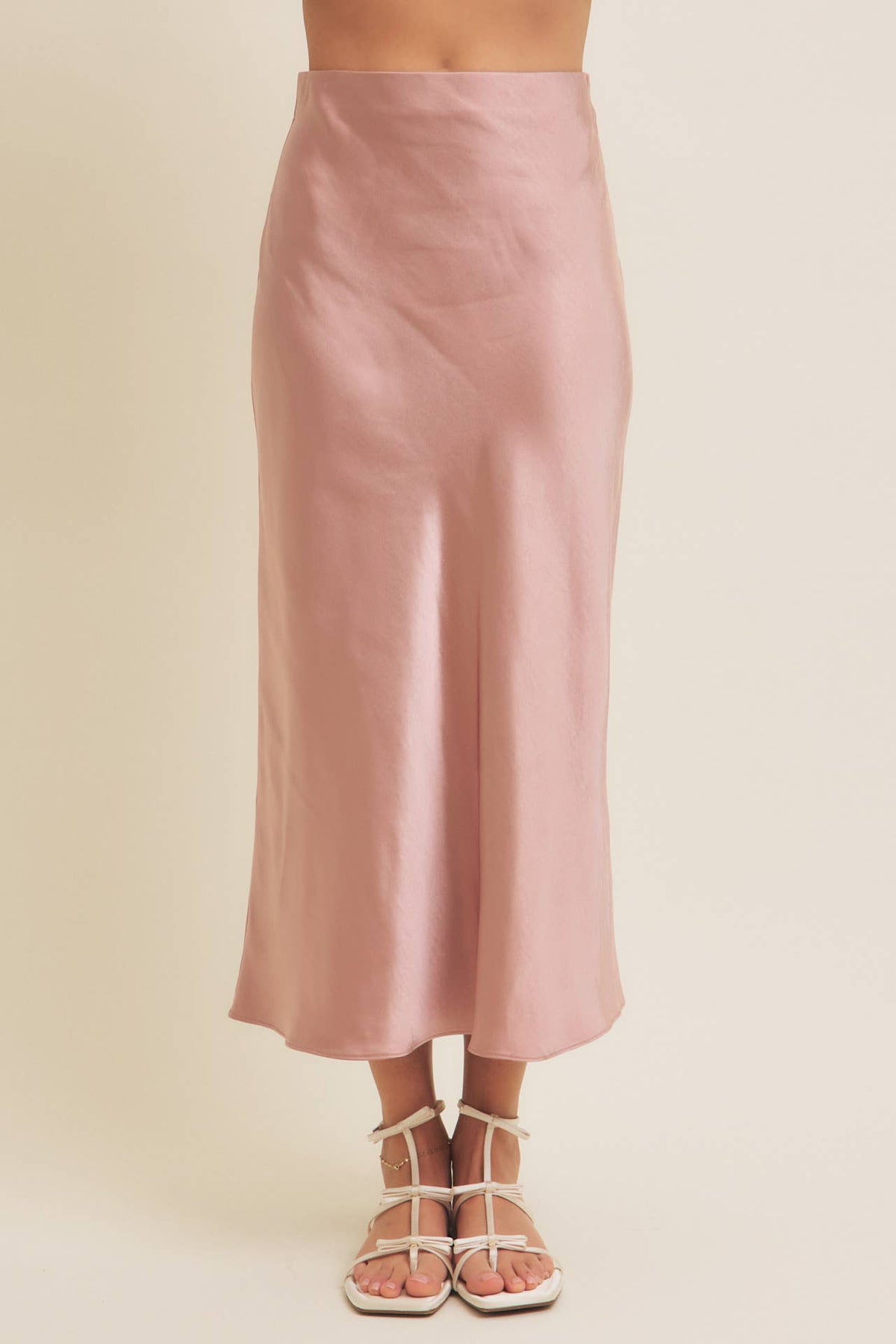 Moonlight Satin Maxi Skirt