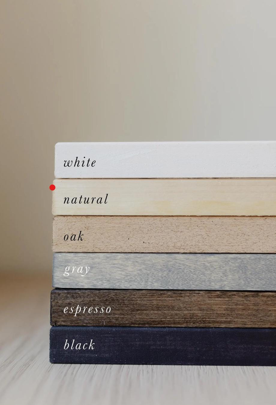 Wooden Frames - Painted Florals | Cottagecore Home Gift: 12x24 / White