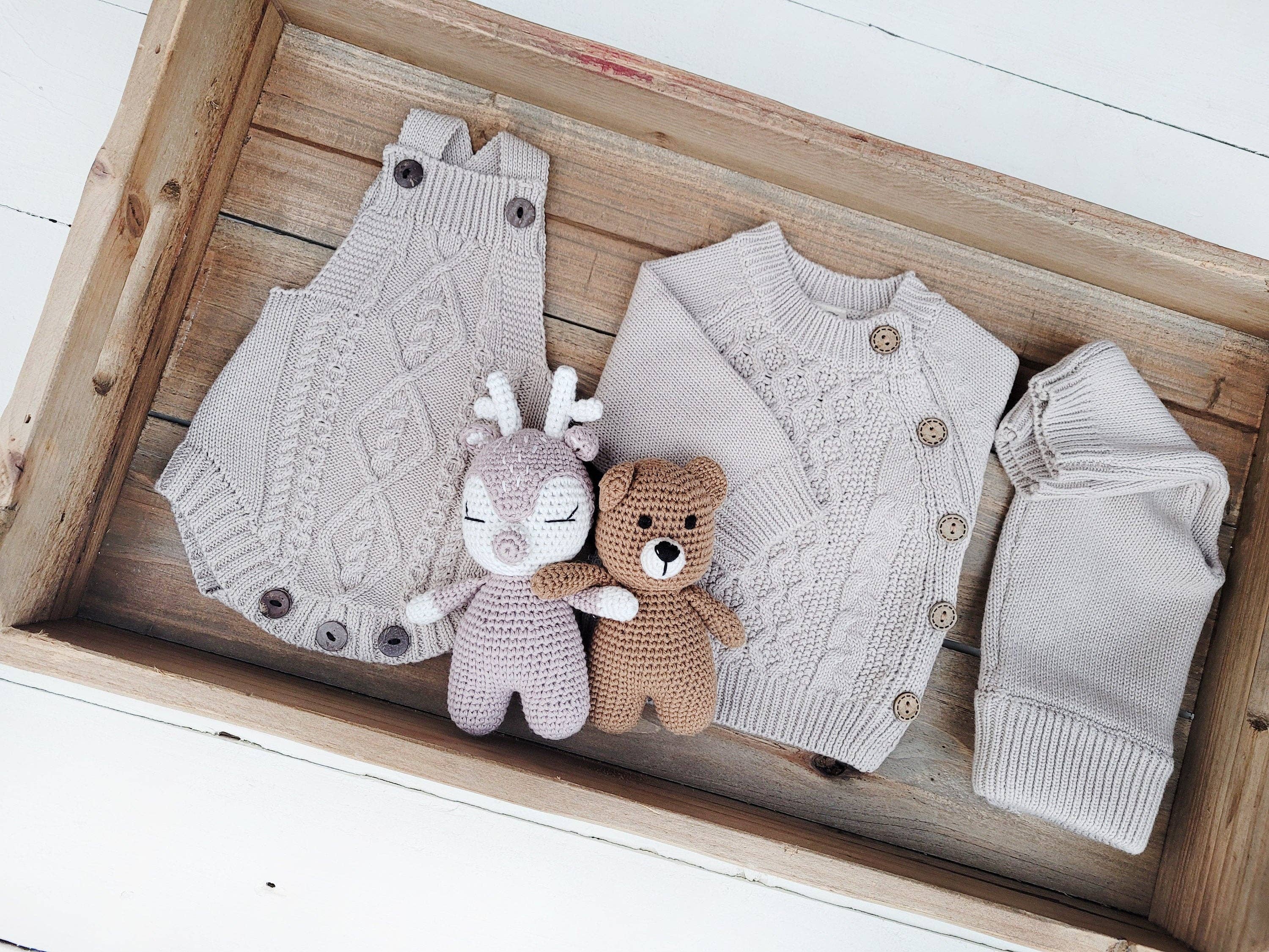 Mini Crochet Animals: Mini Teddy Bear