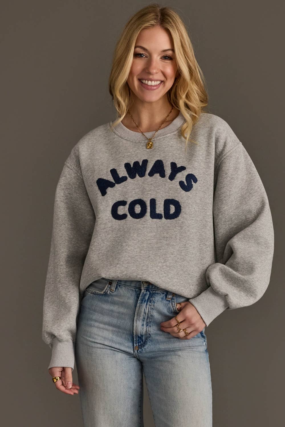 The Always Cold Crew Sweatshirt