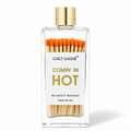 Coming In Hot - Glass Bottle Matches