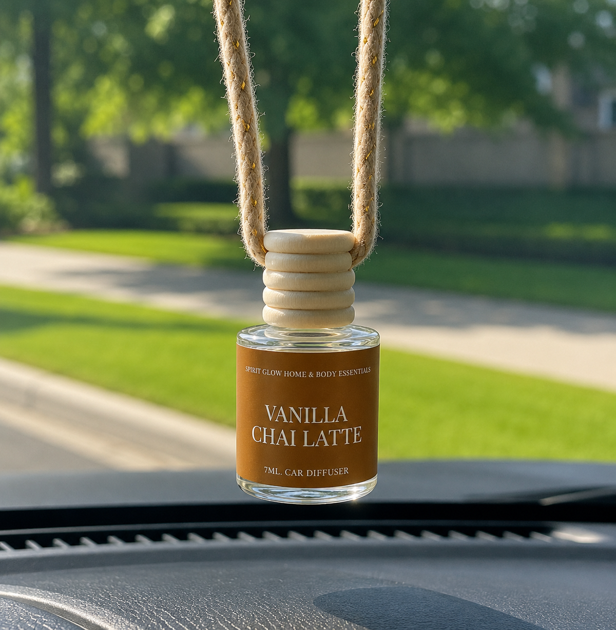 Vanilla Chai Latte- Hanging Car Diffuser