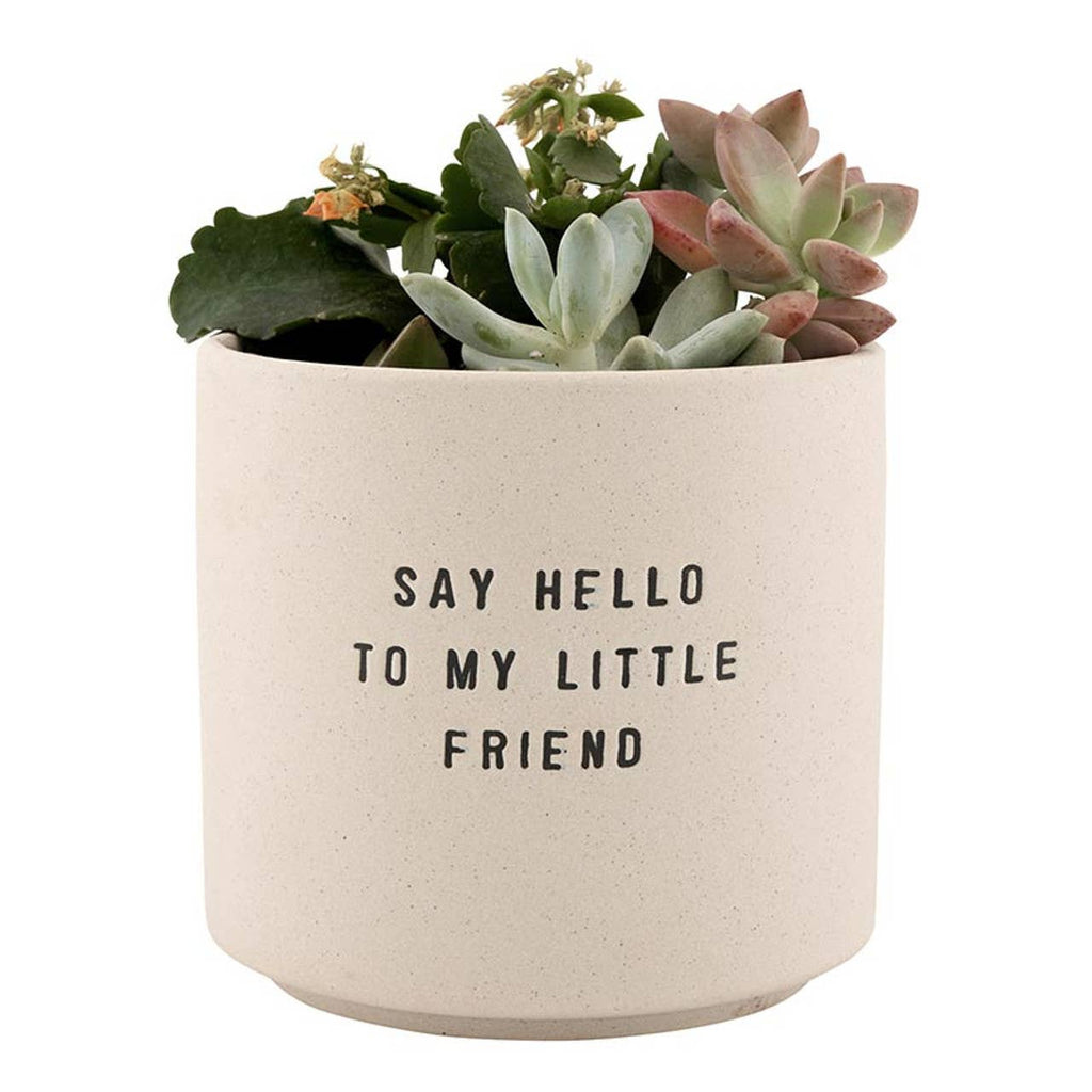 Ceramic Planting Pots - Set of 2: Material