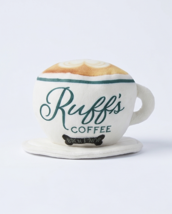 Ruff's Coffee Cup + Saucer