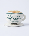 Ruff's Coffee Cup + Saucer