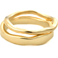 Gold Wave Ring