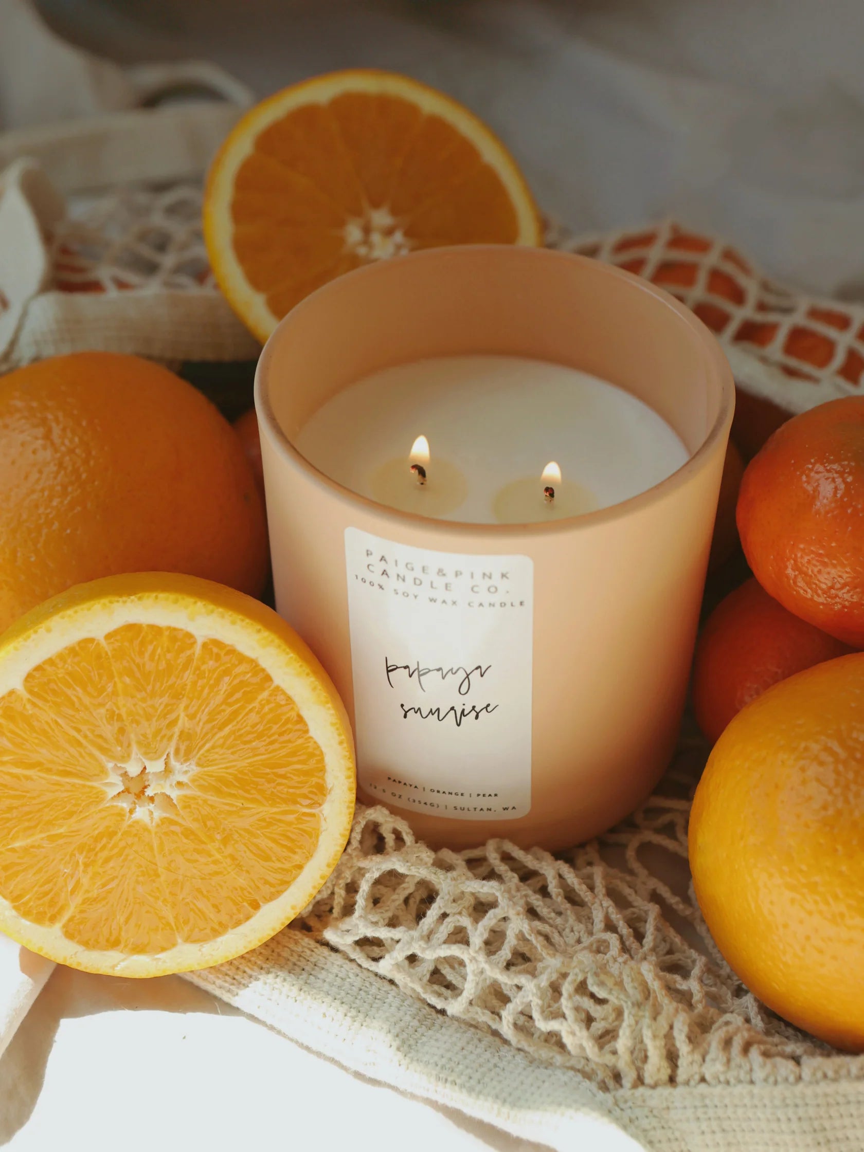 Paige & Pink Candle Company Candles