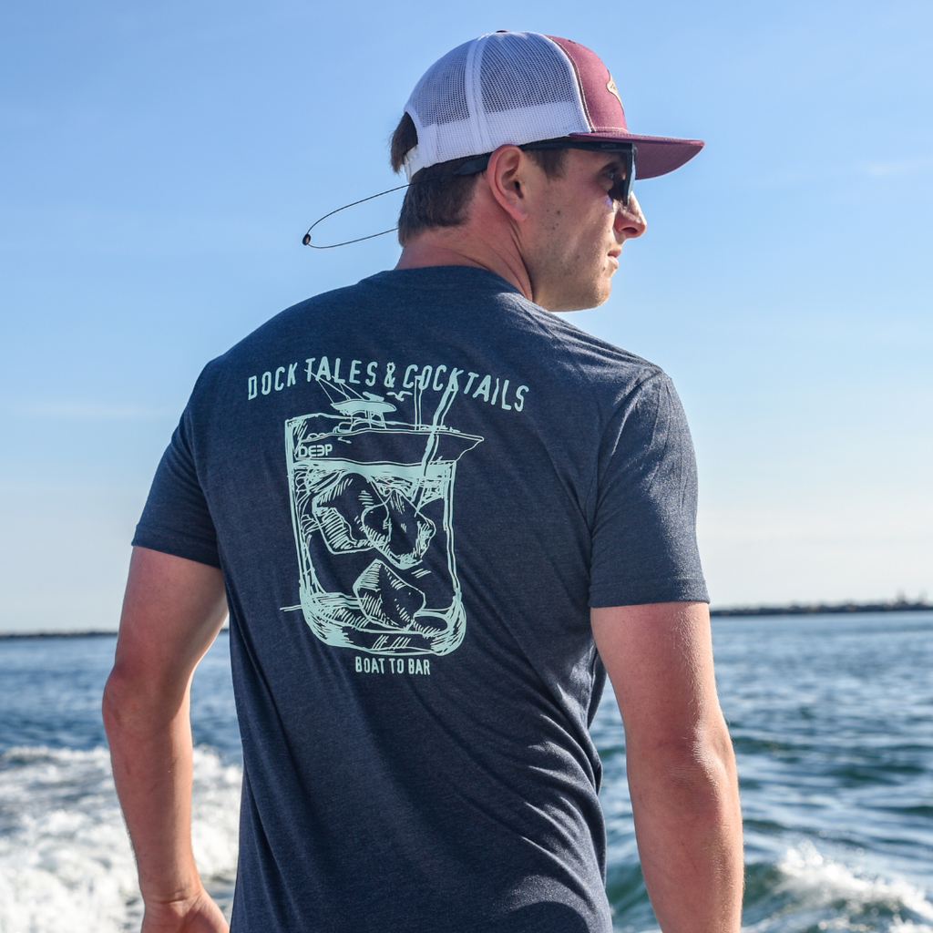 Dock Tales and Cocktails Men's Tee