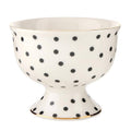 Ceramic Ice Cream Bowl - Polka Dots: Material