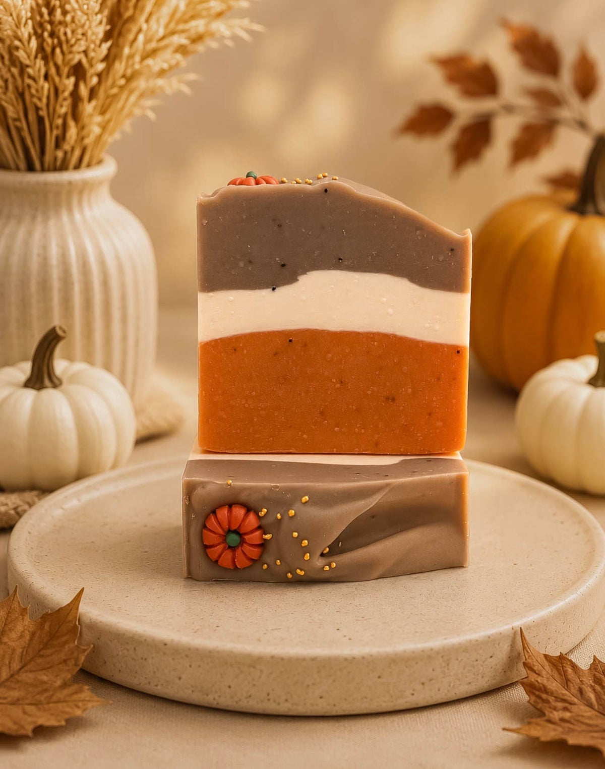 Pumpkin Marshmallow- Artisan Soap Bar