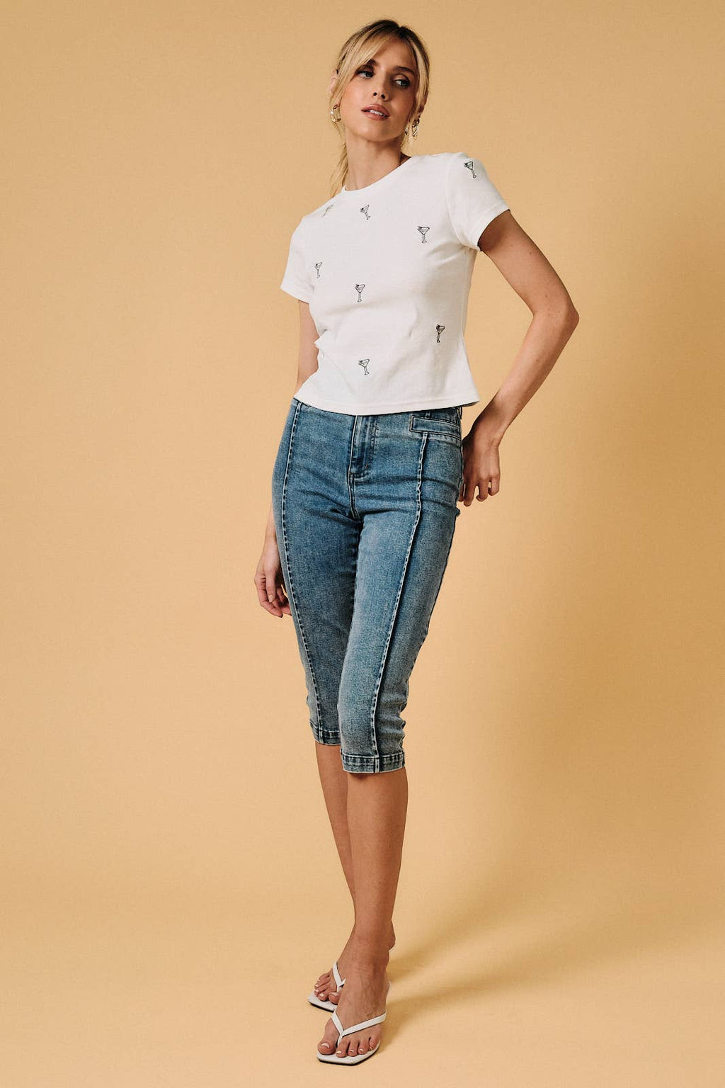 Martini Baby Tee