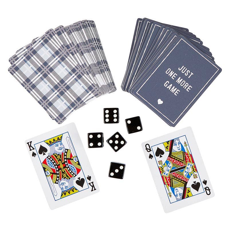 Face to Face Cards + Dice Book Box - Lake Game Night