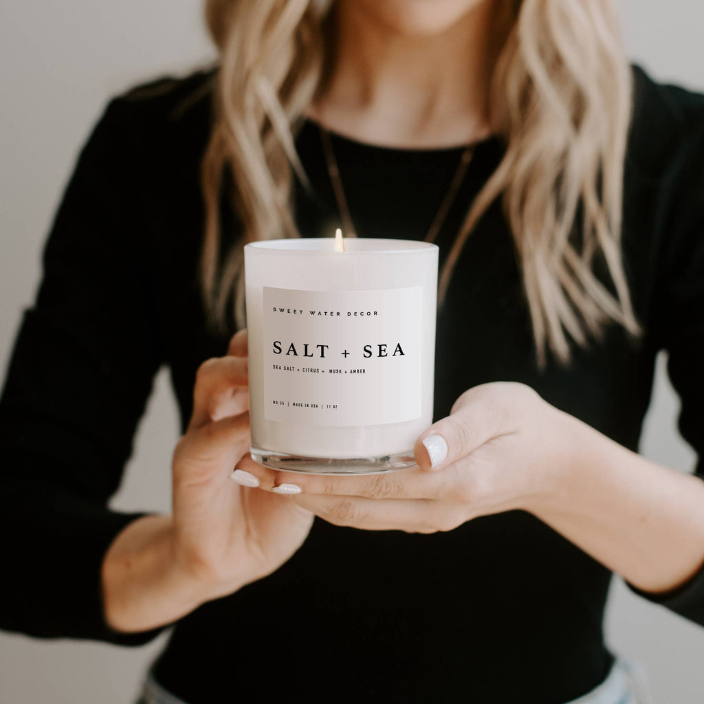 Salt and Sea Candle