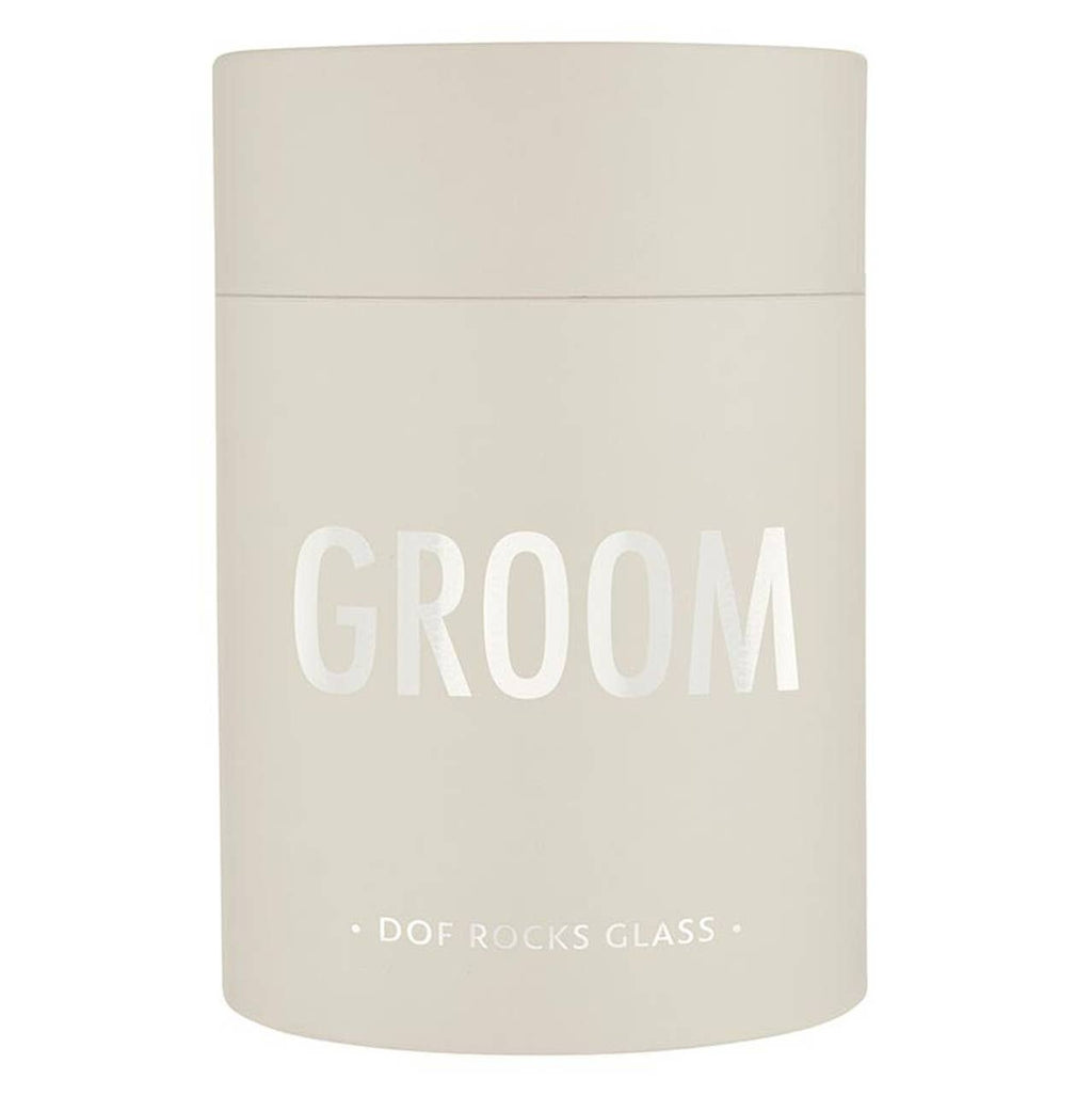DOF Rocks Glass - Groom: Material